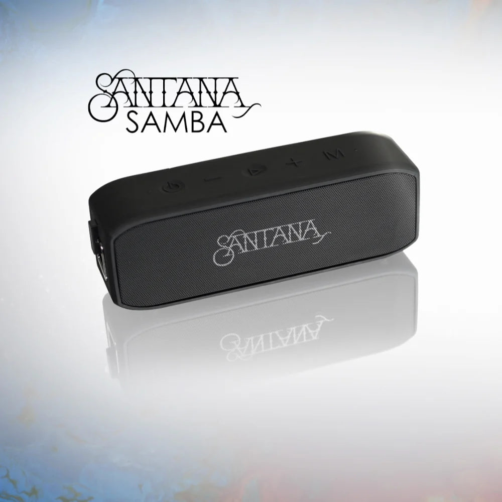 Santana Samba Parlante Bluetooth 40W – Sonido Potente, 24H de Batería y Resistente al Agua